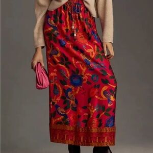 FARM Rio Vibrant Floral Maxi Skirt